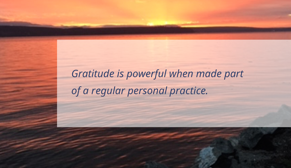 Gratitude